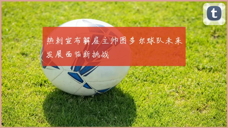 热刺宣布解雇主帅图多尔球队未来发展面临新挑战